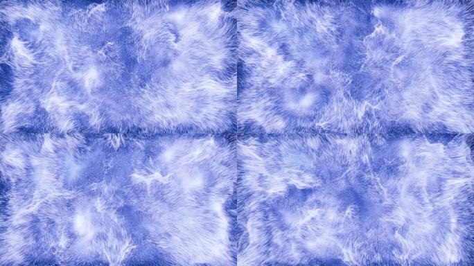 抽象粒子海浪 梦幻草地视频