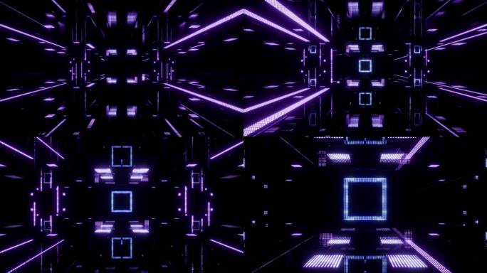 科技感空间开场