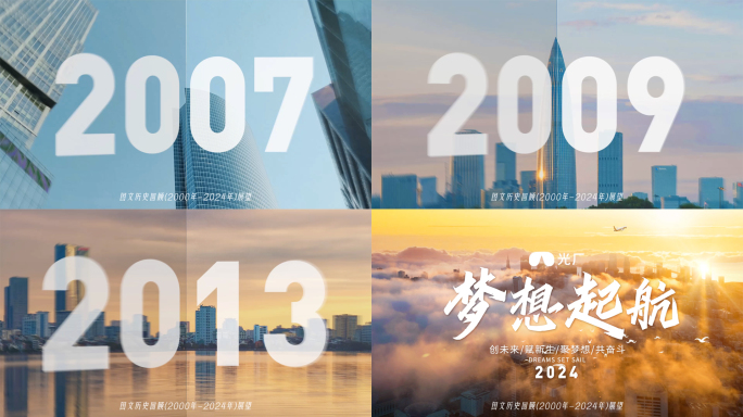 2024图文快闪翻页片头(无插件)