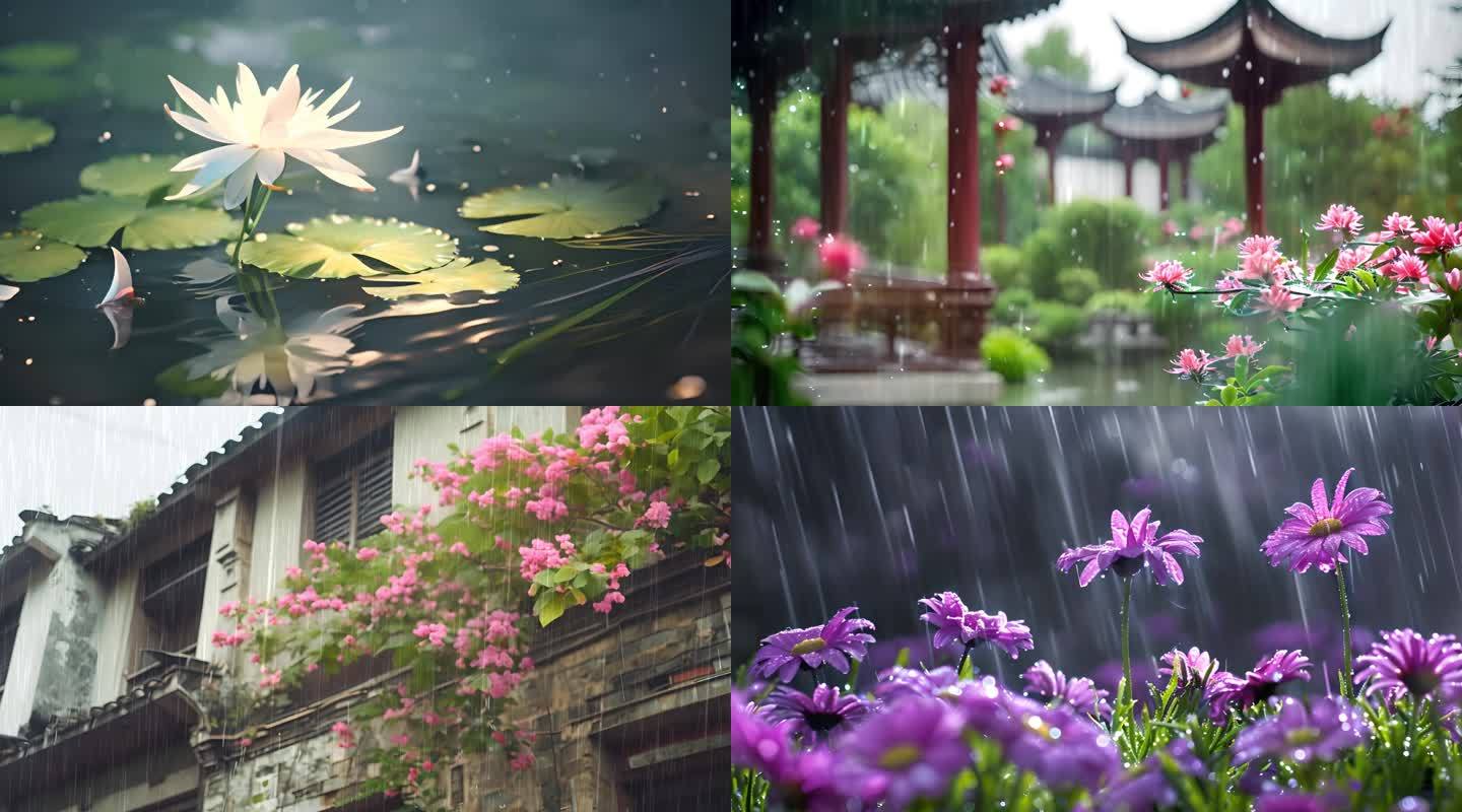 【合集】花朵 春天 春雨