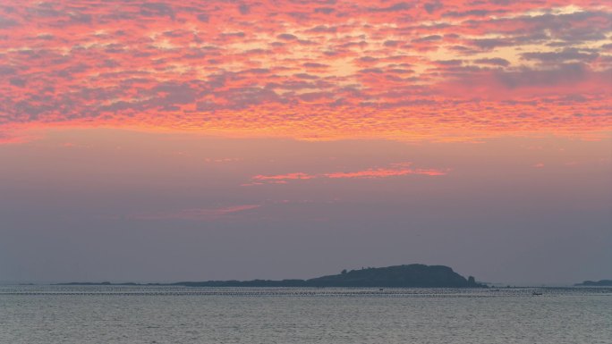 福建平潭龙王头海滩日出