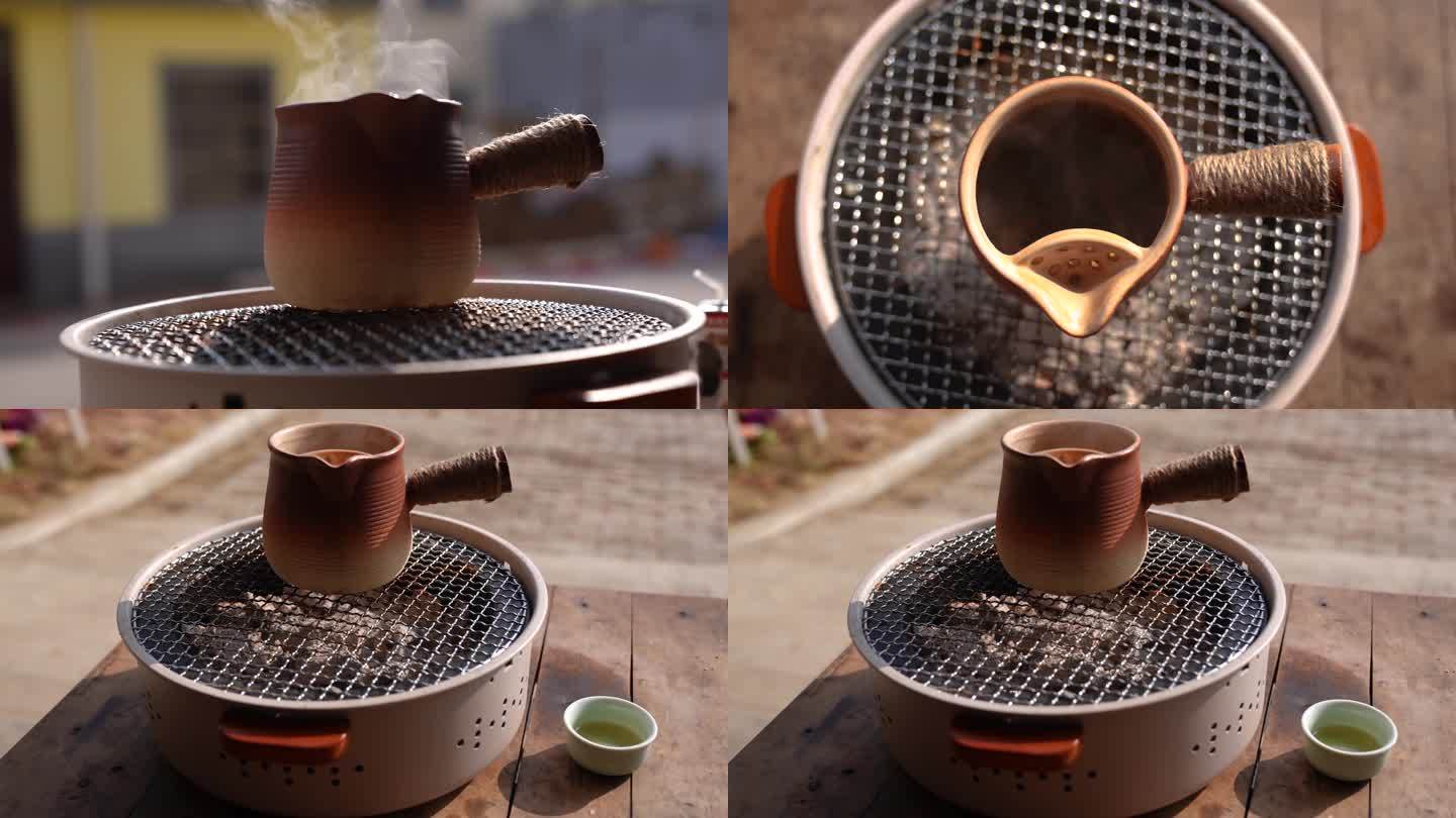 围炉煮茶