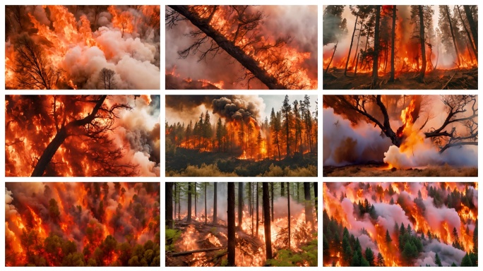 森林大火 火灾