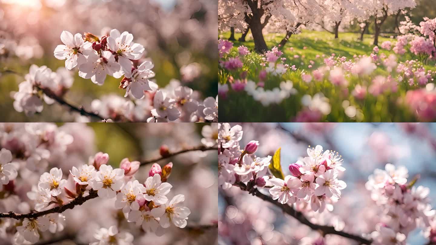 春暖花开樱花自然风景合集