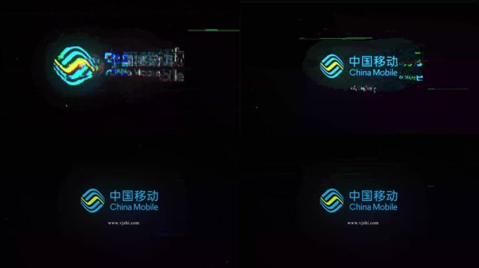 毛刺故障演绎LOGO片头