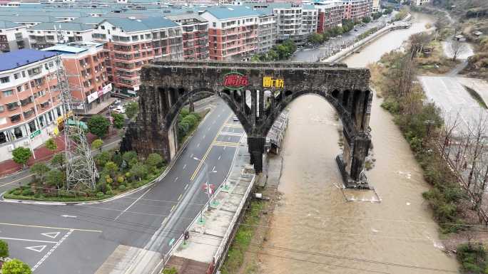 湖南省永州市双牌县城4k航拍