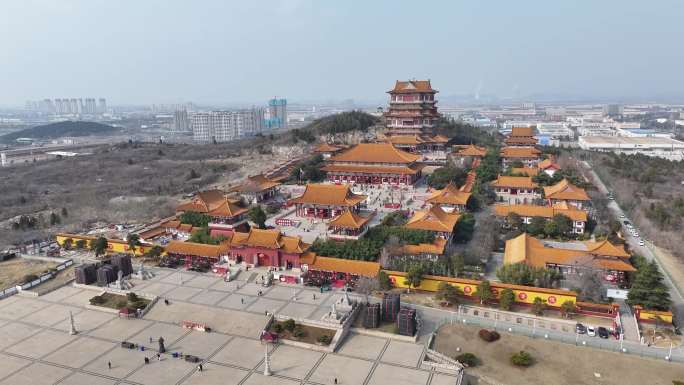 宝莲寺徐州航拍城市寺庙航拍徐州文旅