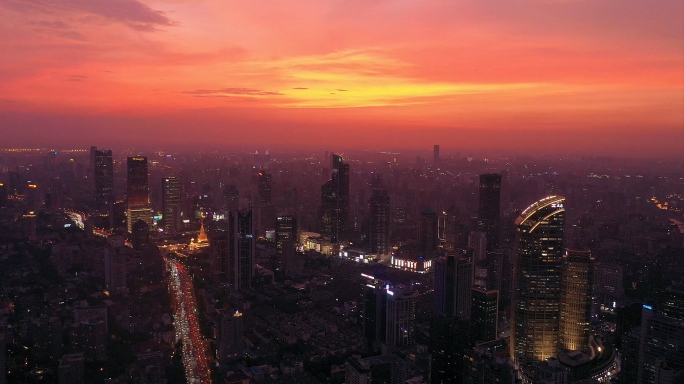 南京西路静安寺商圈-夜景