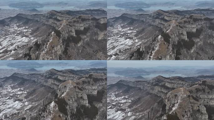 济南三媳妇山雪景