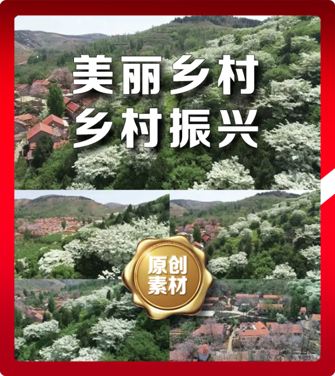 流苏美丽乡村绿水青山乡村旅游乡村振兴