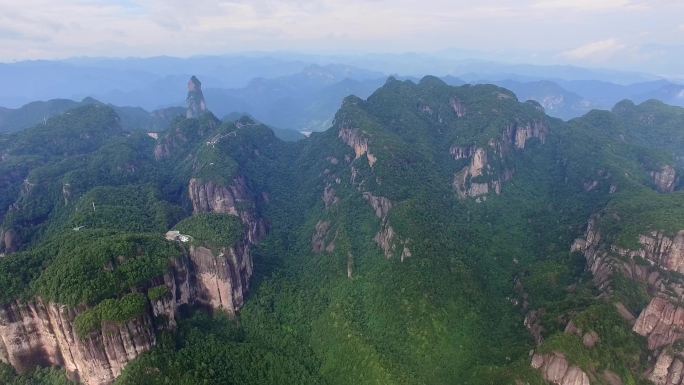 4K山河 峡谷 瀑布 溪流 群山 山峰