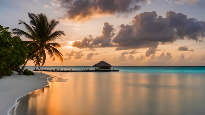 马尔代夫岛屿马尔代夫旅游马尔代夫度假沙滩