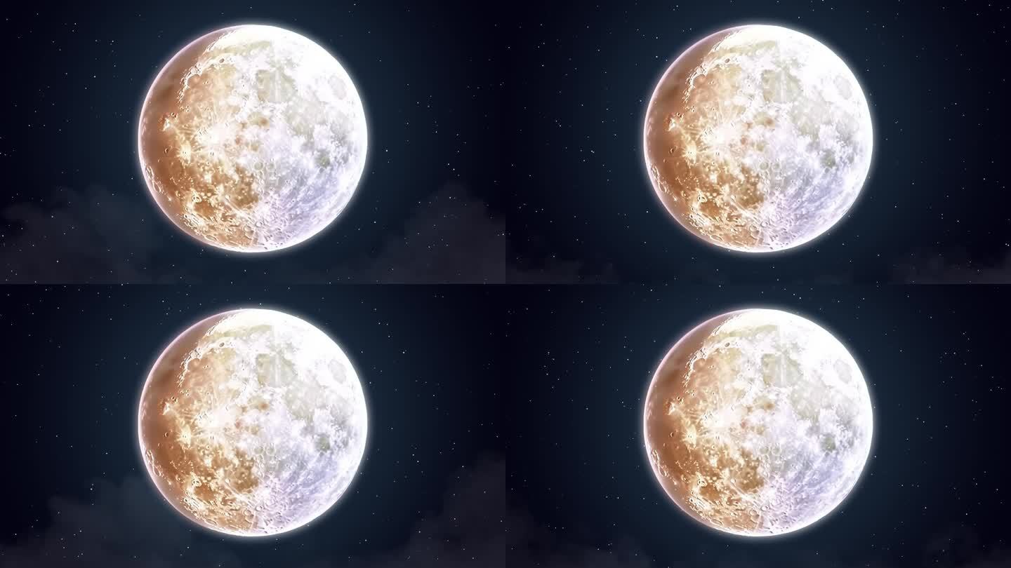 《望月》-LED大屏