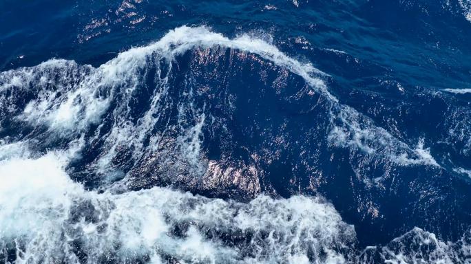 【4K】大海 海浪 深海海浪