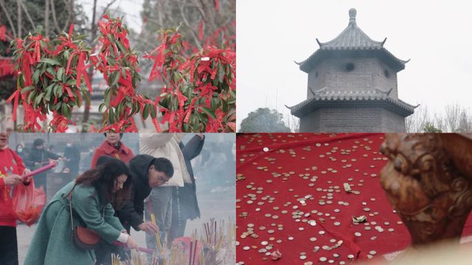 烧香拜佛信仰传统文化求神