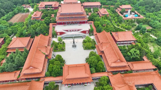 安徽省合肥市蜀山区大蜀山合肥开福禅寺风景