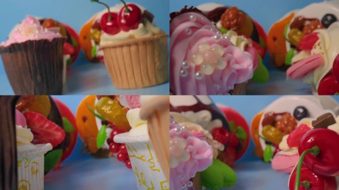 蛋糕视频素材特写空镜头44