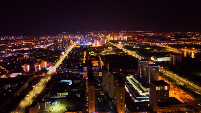 大庆城市夜景