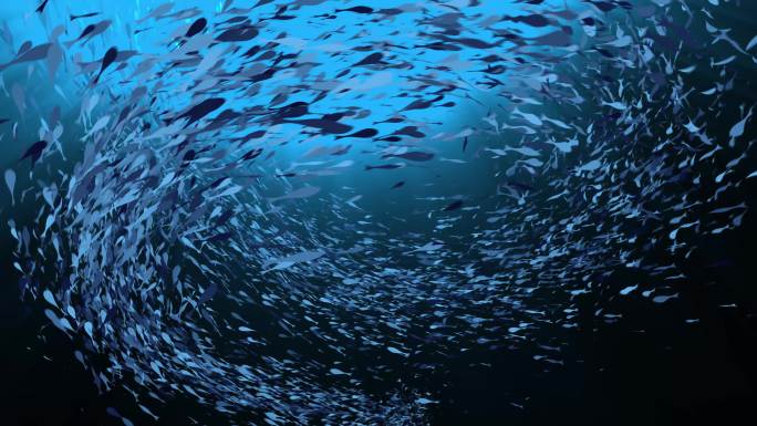 深海鱼群