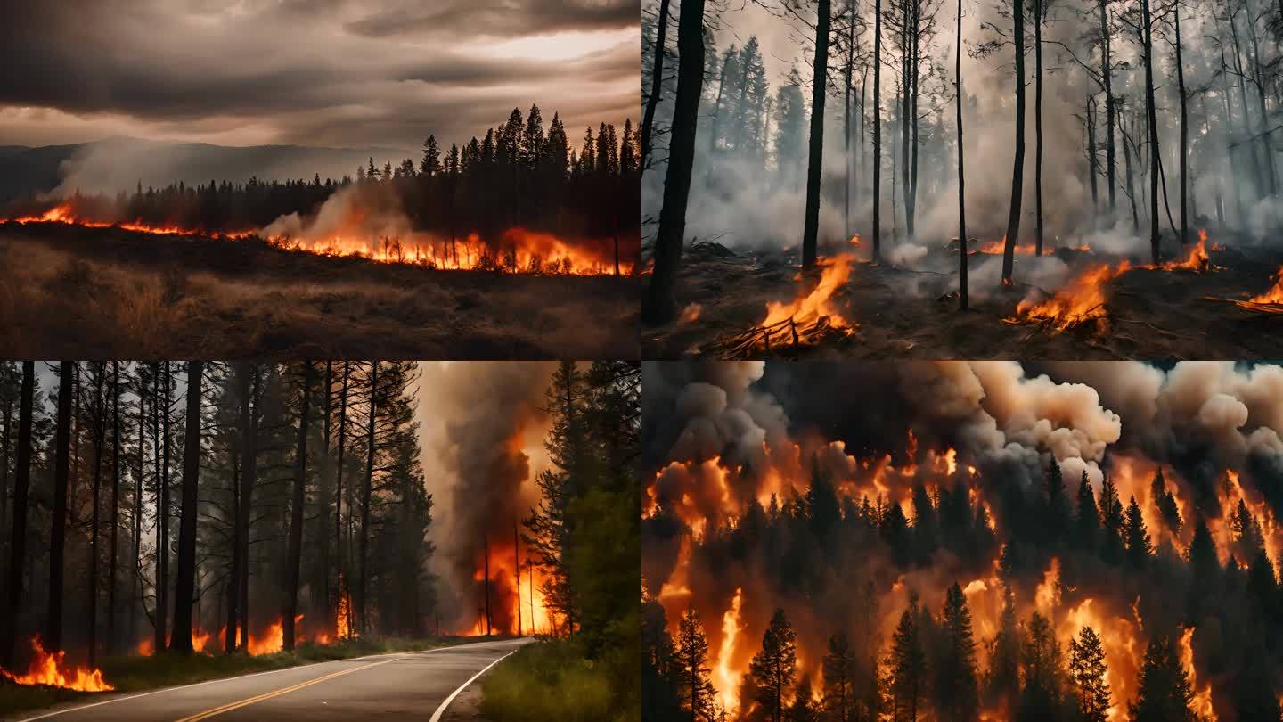 森林防灭火 森林火灾 失火 山林 防火