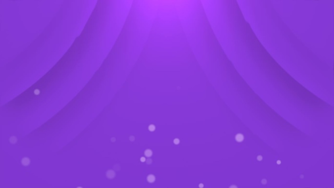 紫色薄纱窗帘与照明的光和影