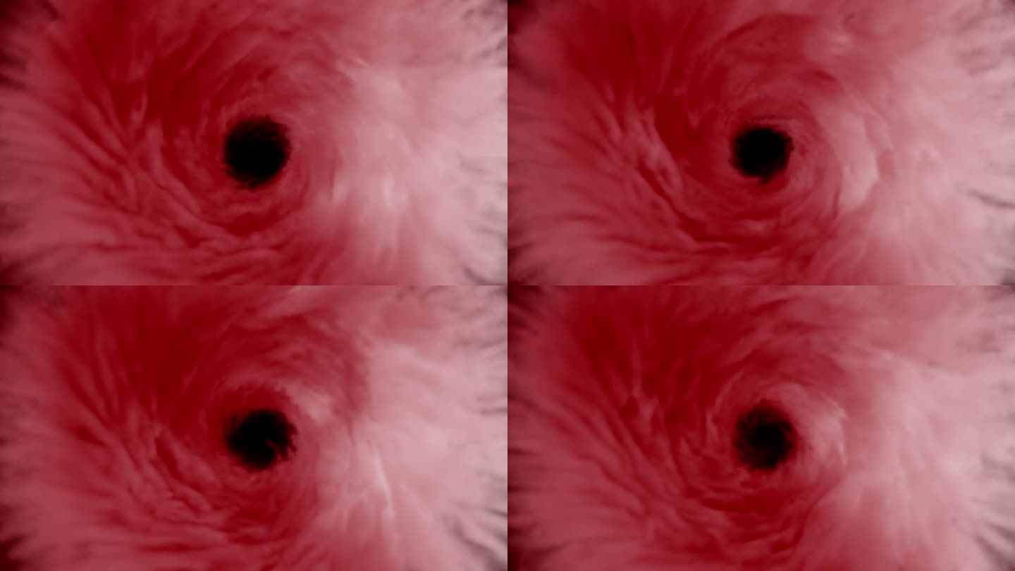 红色龙卷风漩涡循环效果
