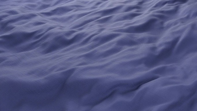 波浪紫色丝绸面料飘动表面与织物细节