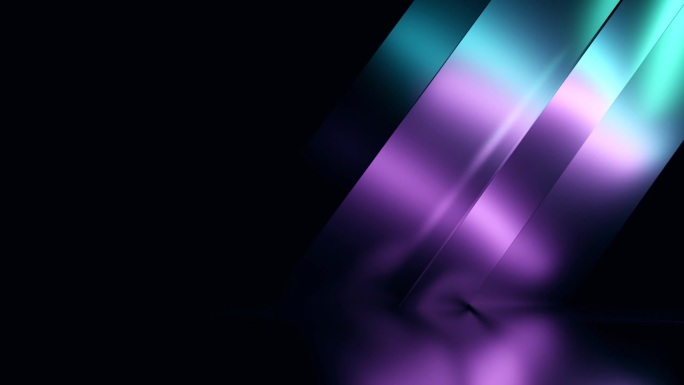 抽象霓虹几何在黑暗的背景