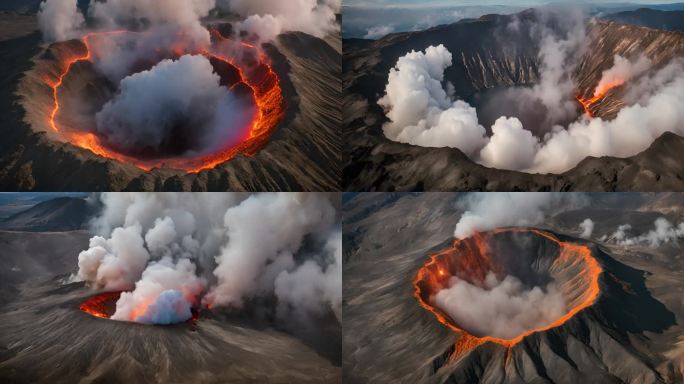 火山口 火山之眼：探秘地球的炽热心脏