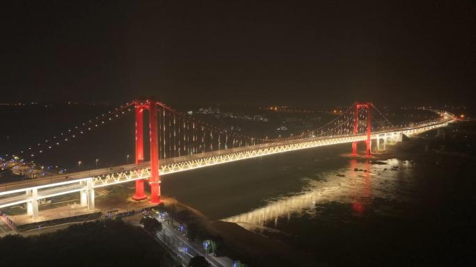 泸州茜草长江大桥夜景