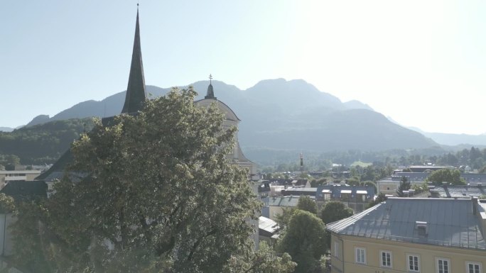 上奥地利州萨尔茨卡默古特的Bad Ischl教区教堂