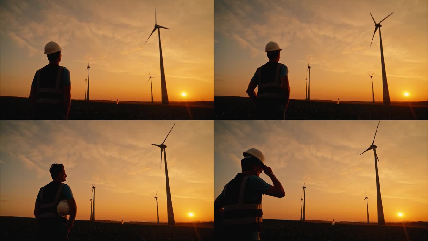 向明天过渡:黄昏时工程师对风力涡轮机的思考