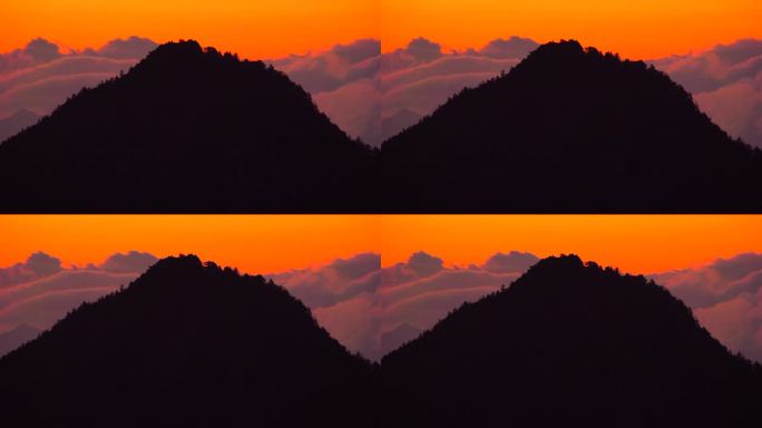 日出越过山脉- shibutoge -