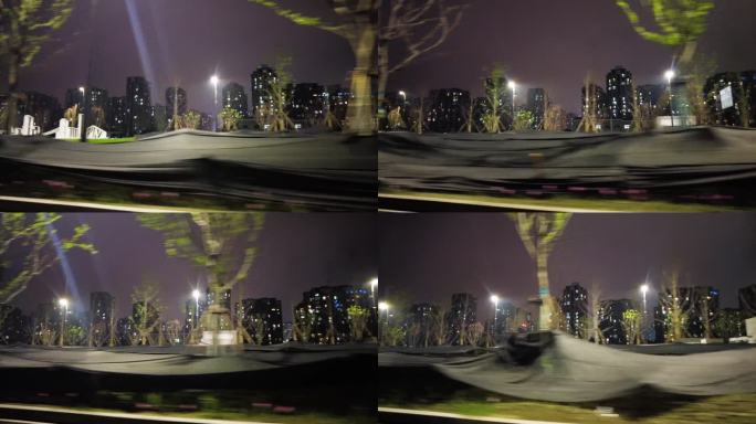 城市夜景开车视频素材46