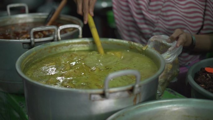 印尼当地食物opor ayam