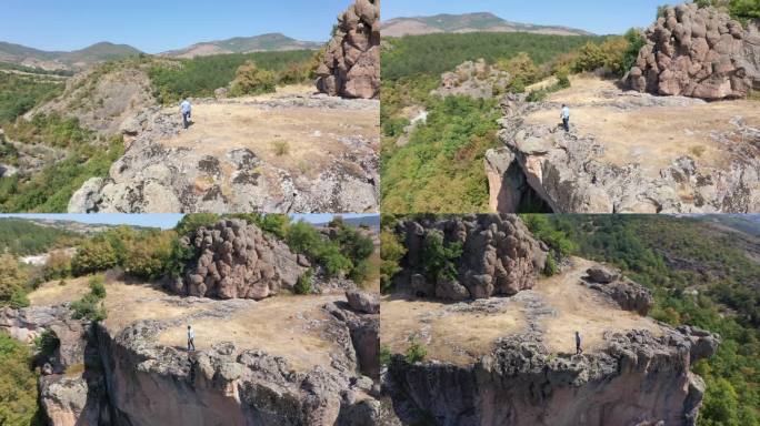 Harman Kaya是位于保加利亚kardali地区Bivolyane村岩石高原顶部的天然岩层，被
