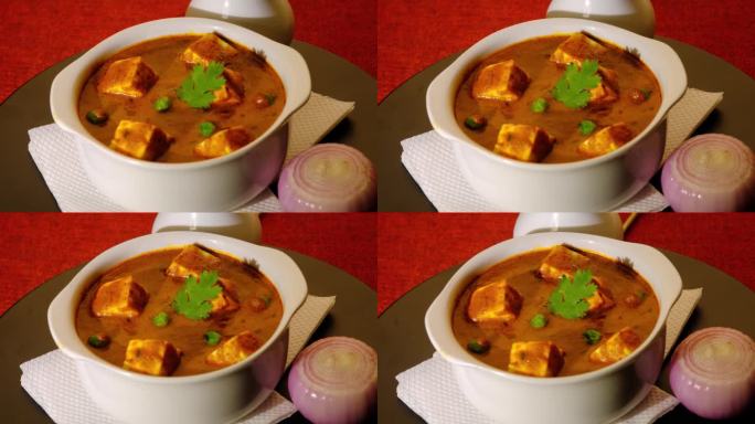 印度酥油马萨拉，搭配或不搭配印度烤肉和米饭，是印度婚礼或聚会中流行的午餐/晚餐菜单。