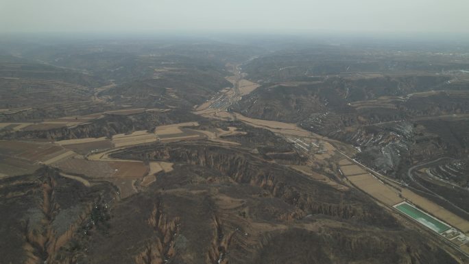 黄土高原洛川地貌