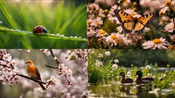 春 春天 惊蛰 春雨 昆虫 春分 立春