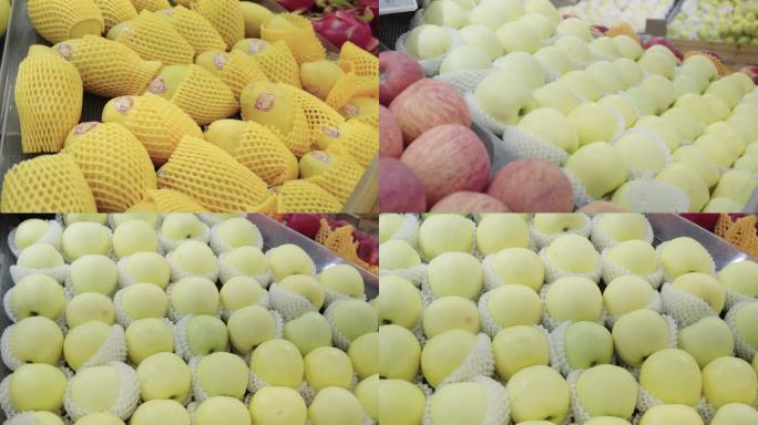 菜市场2超市购物水果挑选水果实拍