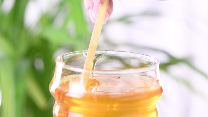 蜂蜜是一种配料，可以代替糖加入到食谱中。