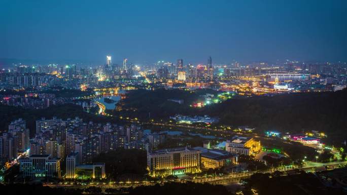 惠州城区夜景延时--4K-420-30P