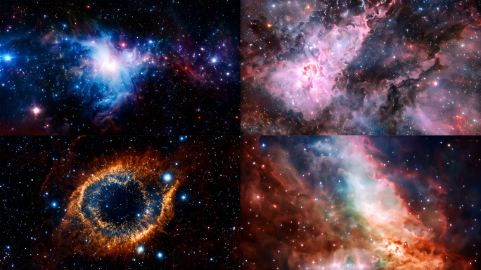 宇宙星云星座太空黑洞概念起源星团星空