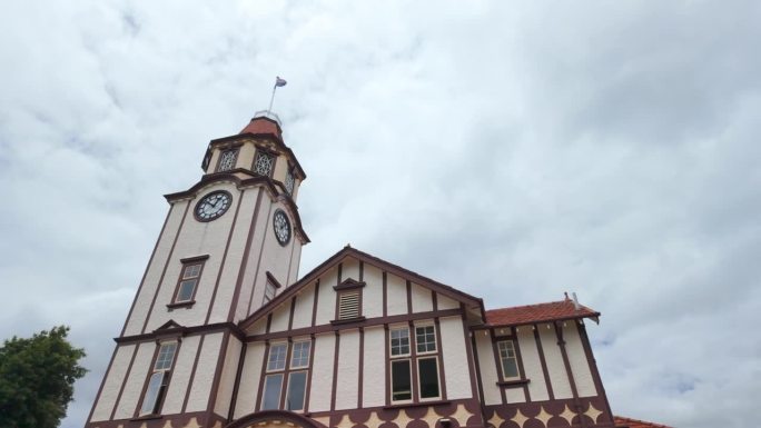 新西兰罗托鲁瓦的罗托鲁瓦钟楼