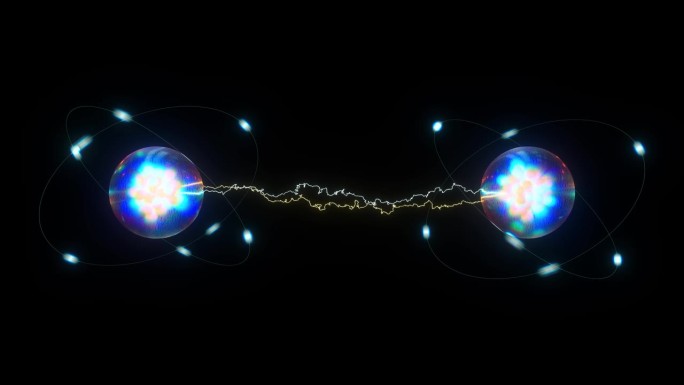 量子纠缠原子