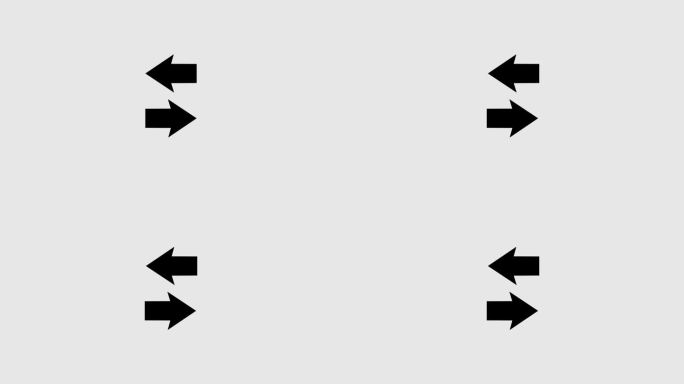 抽象的双箭头图标与上下动画的背景