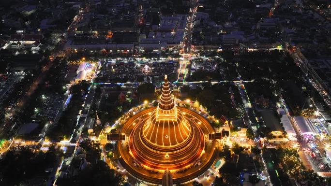 泰国寺庙节，佛塔佛塔佛塔是泰国的一座佛塔
