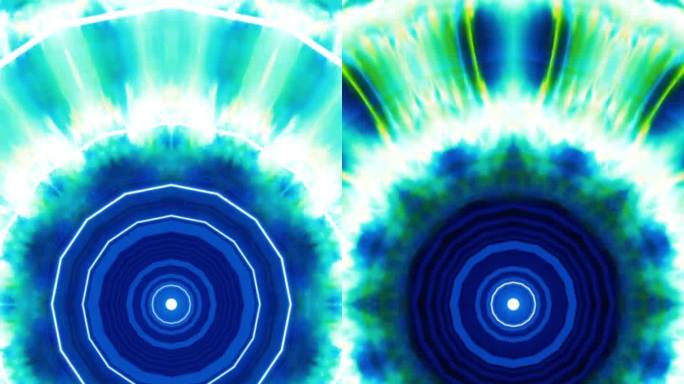 万花筒无缝循环迷幻迷幻未来主义传统隧道模式意识冥想背景视频放松民族彩色图案脉轮昆达里尼瑜伽