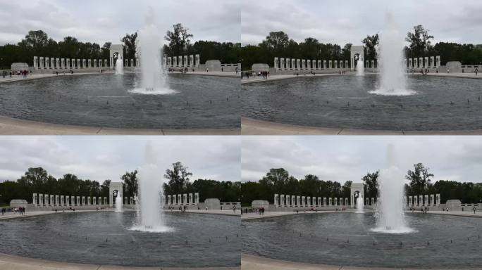 纪念二战期间服役的美国公民的国家纪念碑。
