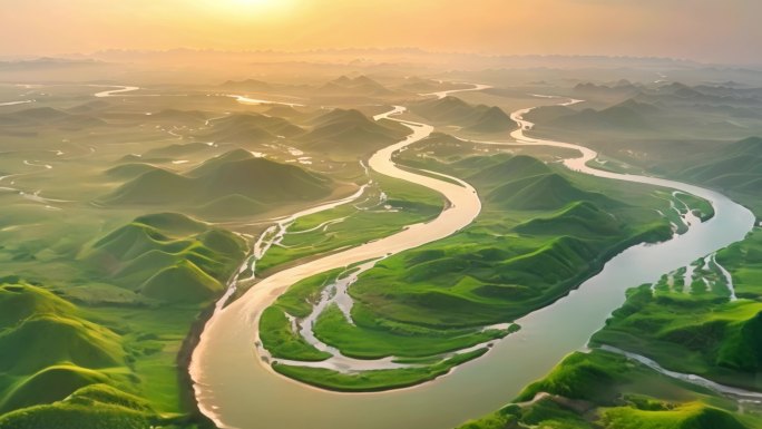 中国大好河山 大江大河 雨林动物 非洲